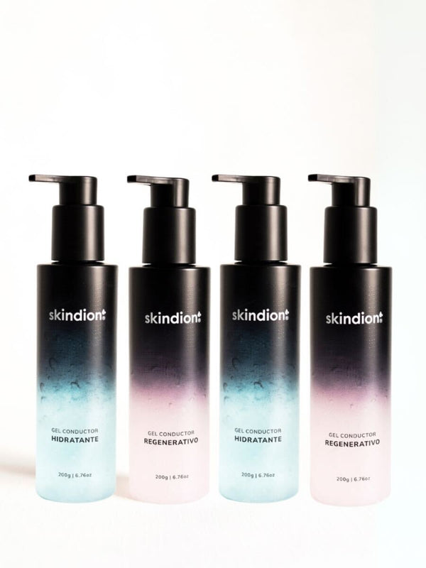 2 kits de gel (2 Hidratantes + 2 Regenerativos)